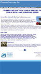 Mobile Screenshot of clementssurveying.com